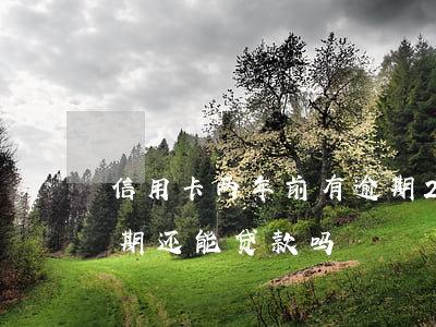 信用卡两年前有逾期22(信用卡两年前有逾期还能贷款吗)
