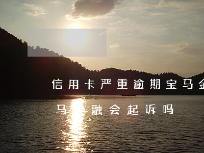 信用卡严重逾期宝马金融(信用卡严重逾期宝马金融会起诉吗)