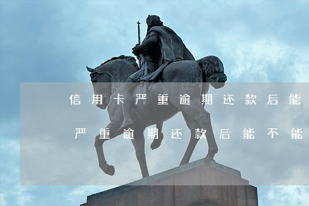 信用卡严重逾期还款后能不能恢复-信用卡严重逾期还款后能不能恢复征信