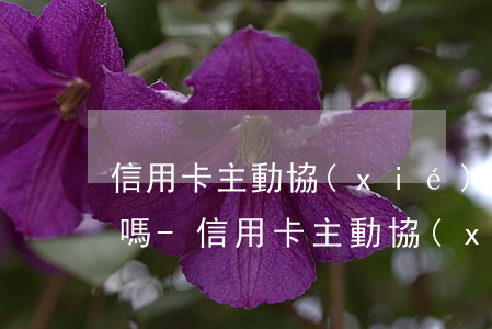 信用卡主動協(xié)商還款會影響征信嗎-信用卡主動協(xié)商還款會影響征信嗎知乎