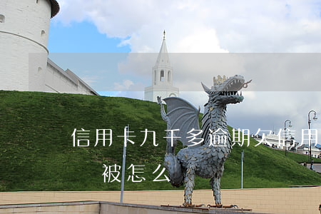 信用卡九千多逾期(欠信用卡九千多半年沒還,會被怎么樣?)