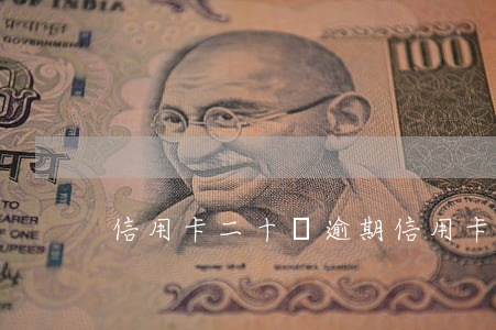 信用卡二十萬逾期(信用卡二十萬逾期五年)