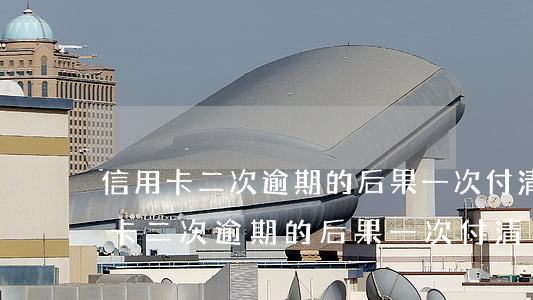 信用卡二次逾期的后果一次付清可以嗎（信用卡二次逾期的后果一次付清）