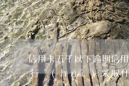 信用卡五千以下逾期 信用卡五千以下逾期銀行會(huì)采取什么措施