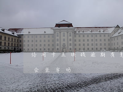 信用卡五块钱逾期有影响吗(信用卡5万逾期会坐牢吗)
