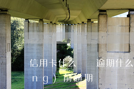 信用卡什么樣為逾期(什么叫信用卡當(dāng)前逾期)