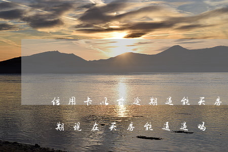 信用卡以前逾期过能买房吗(前几年信用卡逾期现在买房能通过吗)