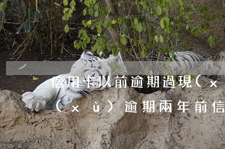 信用卡以前逾期過現(xiàn)在又繼續(xù)逾期 兩年前信用卡逾期已還后來取消卡了