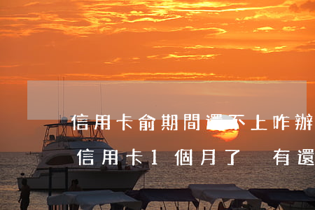 信用卡俞期間還不上咋辦一個月會怎樣-欠信用卡1個月了沒有還怎么辦
