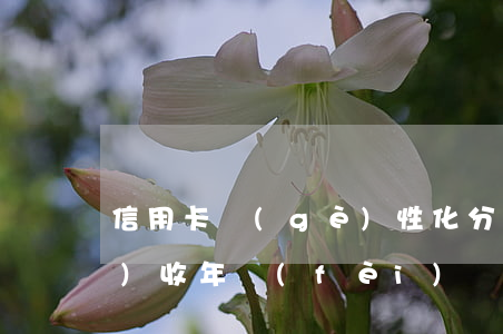 信用卡個(gè)性化分期了還會(huì)收年費(fèi)嗎-信用卡個(gè)性化分期了還會(huì)收年費(fèi)嗎