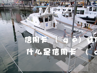 信用卡個(gè)性化分期需要什么資料?-什么是信用卡個(gè)性化分期