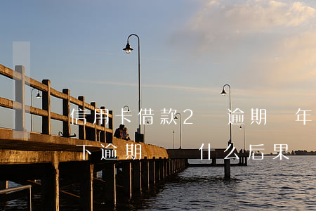 信用卡借款2萬逾期兩年未還(信用卡2萬以下逾期沒還什么后果)