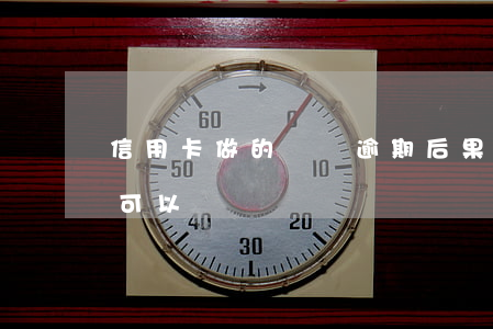 信用卡做的車貸逾期后果(車貸有信用卡逾期可以貸嗎)