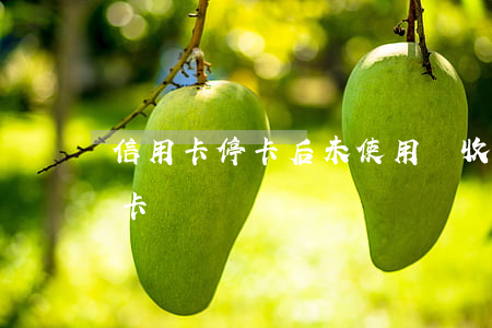 信用卡?？ê笪词褂眠€收年費嗎-停辦信用卡
