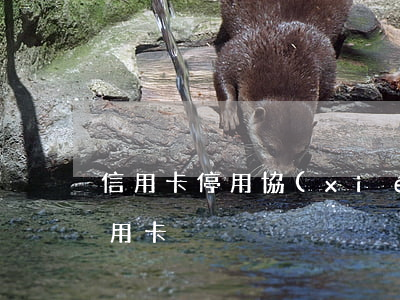 信用卡停用協(xié)商(停發(fā)信用卡)