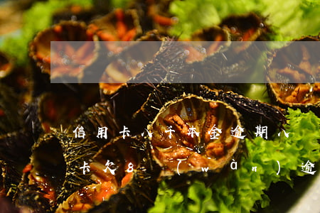 信用卡八千本金逾期八個(gè)月(我信用卡欠8萬(wàn)逾期兩年)