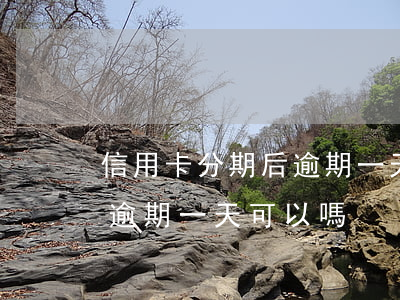 信用卡分期后逾期一天可以嗎(信用卡分期后逾期一天可以嗎)