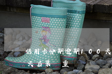 信用卡分期逾期100天(信用卡逾期100天后果嚴重嗎)