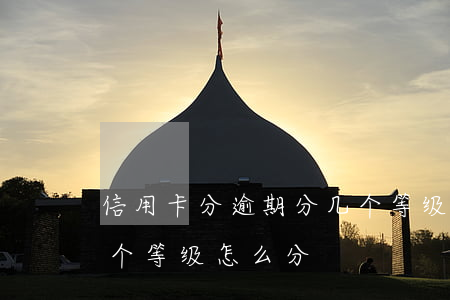 信用卡分逾期分几个等级(信用卡分逾期分几个等级怎么分)