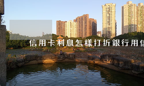 信用卡利息怎樣打折(銀行用信用卡怎么獲利)
