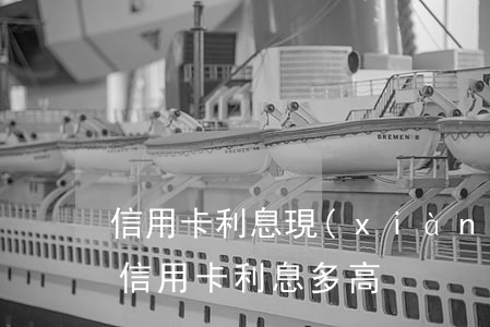 信用卡利息現(xiàn)在是多少(一般的信用卡利息多高?)