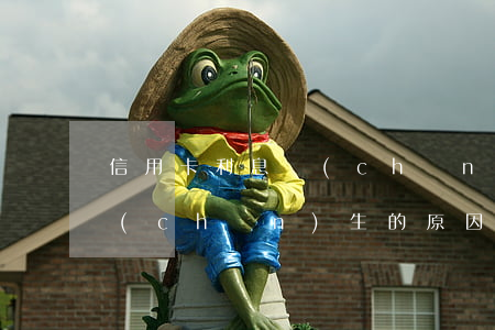 信用卡利息產(chǎn)生(信用卡利息產(chǎn)生的原因)