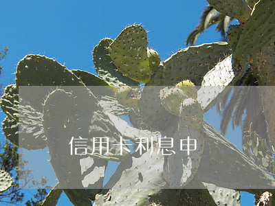 信用卡利息申訴