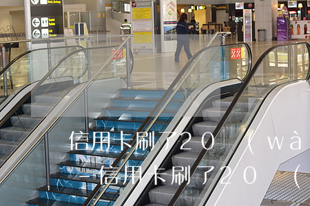 信用卡刷了20萬(wàn)還不上怎么辦-信用卡刷了20萬(wàn)還不上怎么辦呢