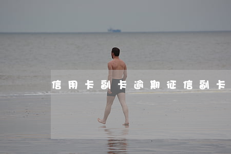 信用卡副卡逾期征信(副卡逾期影响谁的征信)