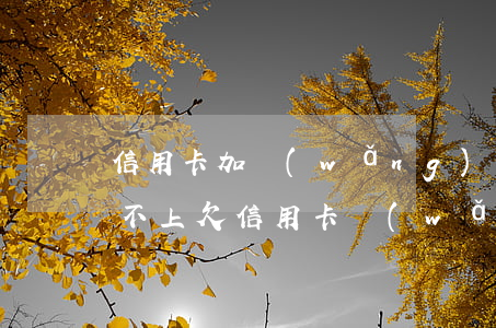 信用卡加網(wǎng)貸欠30萬怎么還不上(欠信用卡網(wǎng)貸30萬無力償還怎么辦)