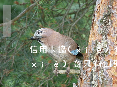 信用卡協(xié)商只有口頭(信用卡協(xié)商只有口頭通知嗎)