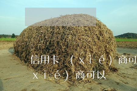 信用卡協(xié)商可以辦嗎 信用卡協(xié)商可以辦嗎