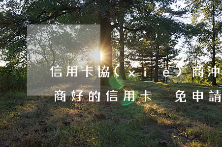 信用卡協(xié)商沖減 已協(xié)商好的信用卡減免申請書模板