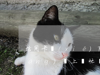 信用卡協(xié)商逾期了怎么辦(網(wǎng)絡上幫忙協(xié)商信用卡逾期的)
