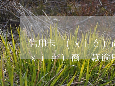 信用卡協(xié)商還款逾期(信用卡協(xié)商還款逾期兩個(gè)月怎么辦)