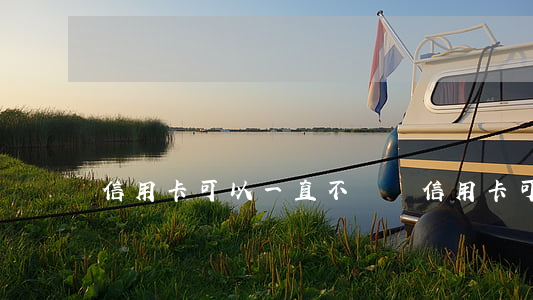 信用卡可以一直不還嗎(信用卡可以不還嗎?)