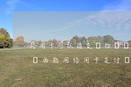 信用卡可以透支購物嗎(網(wǎng)上買東西能用信用卡支付嗎)