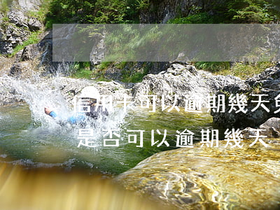 信用卡可以逾期幾天免費(fèi)(信用卡是否可以逾期幾天)