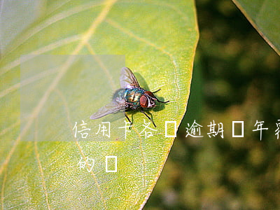 信用卡各種逾期幾年覆蓋(有信用卡逾期幾年的嗎)