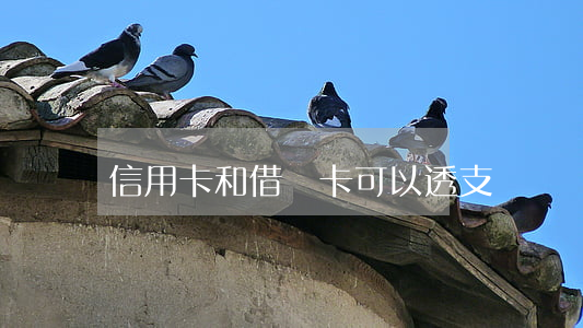 信用卡和借記卡可以透支嗎