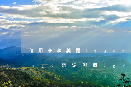 信用卡和美團(tuán)逾期了應(yīng)該還哪個(gè)先-信用卡和美團(tuán)逾期了應(yīng)該還哪個(gè)先還款
