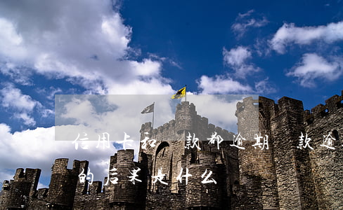 信用卡和貸款都逾期(貸款逾期與信用卡逾期的后果是什么)