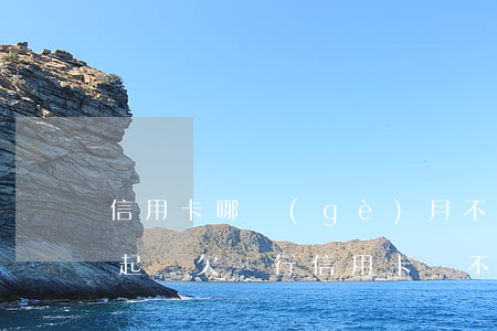 信用卡哪個(gè)月不還會(huì)被起訴(欠銀行信用卡還不上多久會(huì)被起訴)