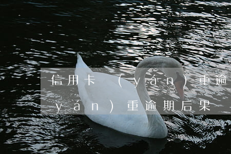 信用卡嚴(yán)重逾期后果(信用卡嚴(yán)重逾期后果)