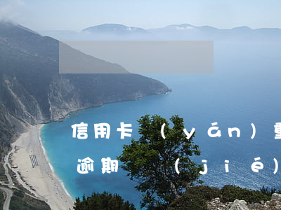 信用卡嚴(yán)重逾期如何解凍(信用卡逾期凍結(jié)了怎么解凍)