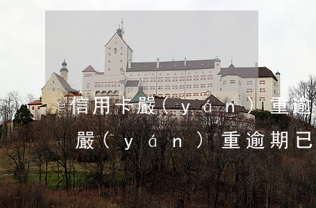 信用卡嚴(yán)重逾期還完了(信用卡有嚴(yán)重逾期已經(jīng)還清)