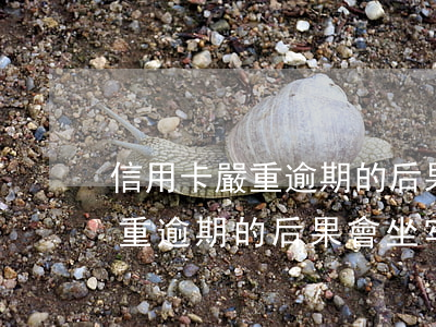 信用卡嚴重逾期的后果會坐牢嗎-信用卡嚴重逾期的后果會坐牢嗎?