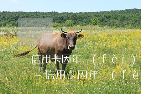 信用卡因年費(fèi)逾期幾年怎么處理-信用卡因年費(fèi)逾期幾年怎么處理好