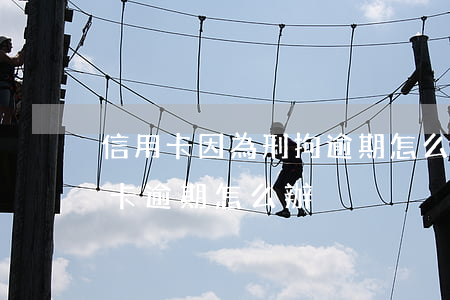 信用卡因為刑拘逾期怎么辦(被拘留期間信用卡逾期怎么辦)