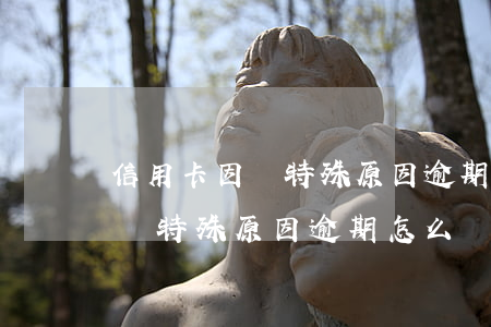 信用卡因為特殊原因逾期怎么辦-信用卡因為特殊原因逾期怎么辦